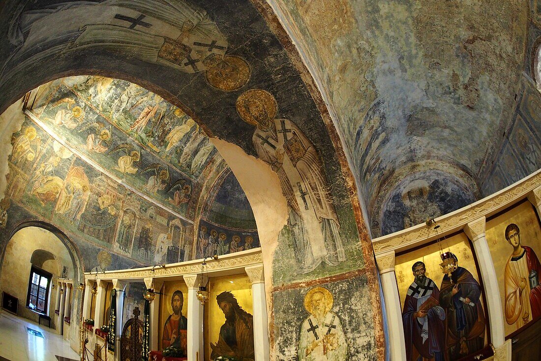 Kirche Sofija in Ohrid am Ohridsee, Nordmazedonien