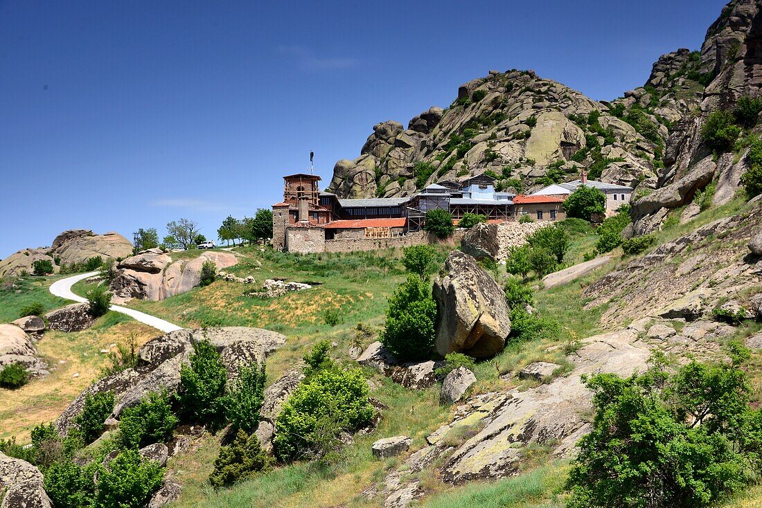 Treskovec mountain monastery near Prilep, North Macedonia