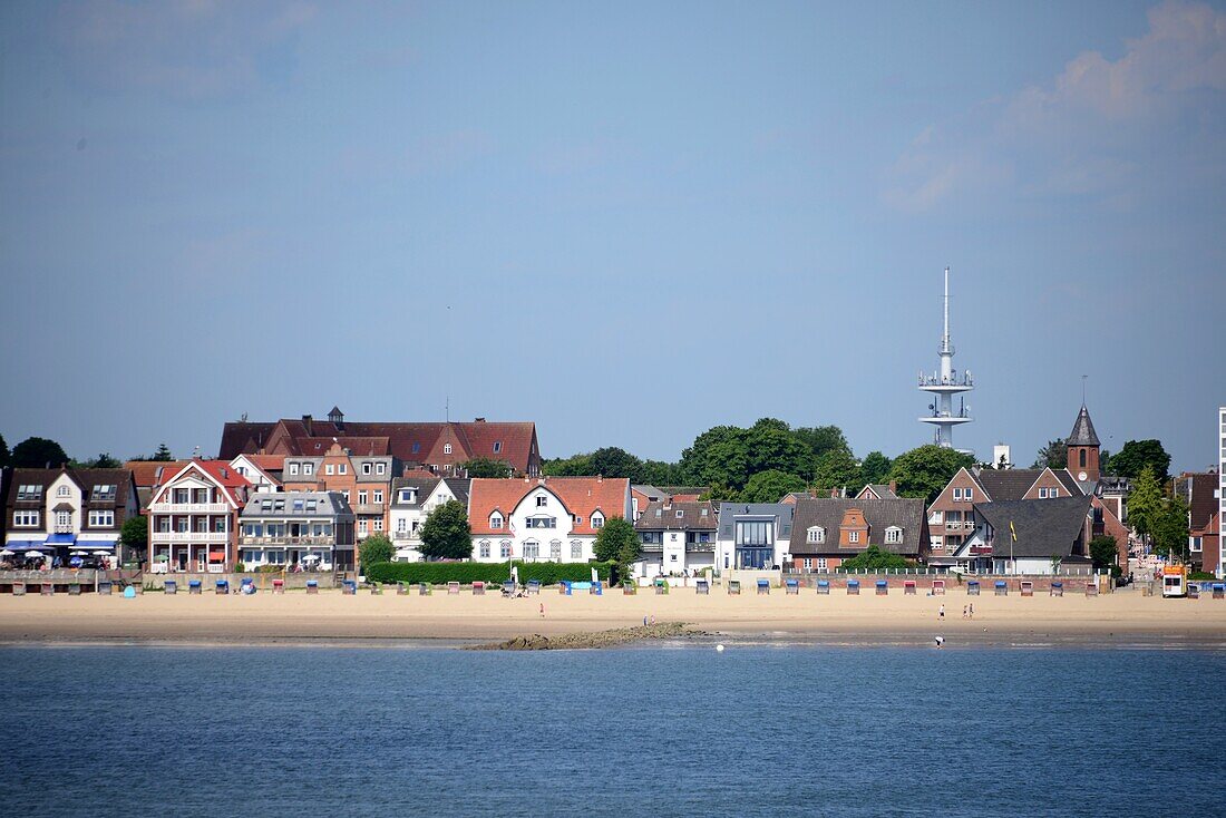 View of Foehr, Wadden Sea National Park, North Friesland, North Sea coast, Schleswig-Holstein