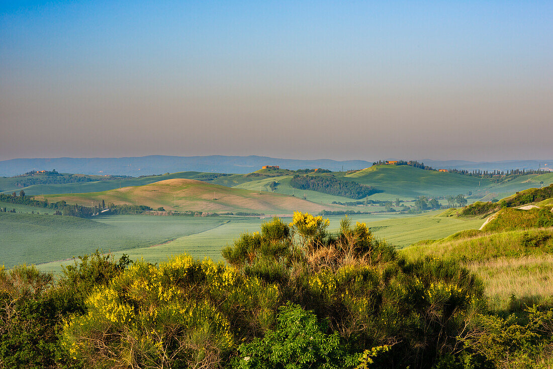 Crete Senesi, Provinz Siena, Toskana, Italien, Europa