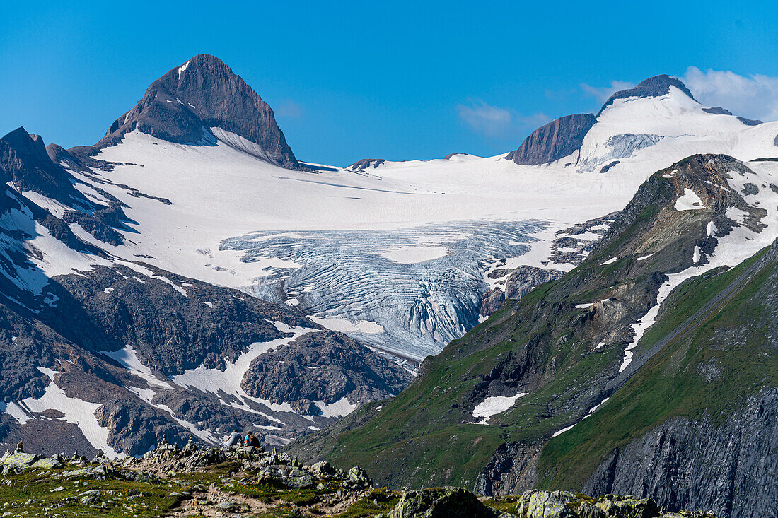 Gries Glacier, Nufenen pass, Switzerland, Europe