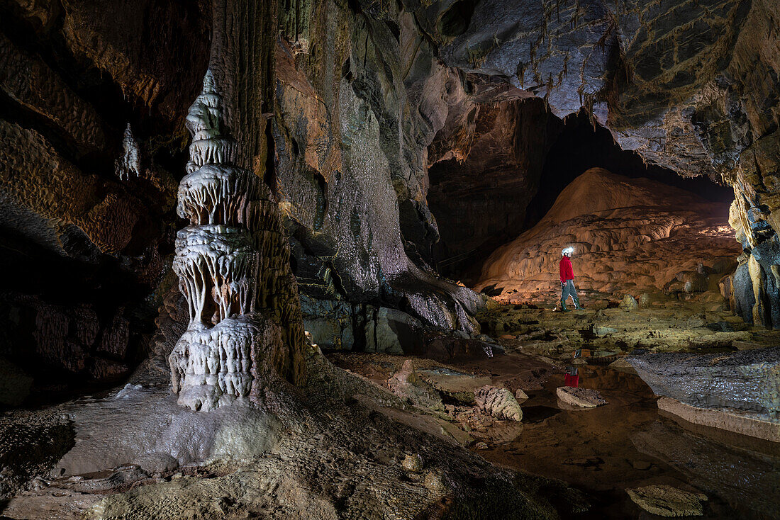 Krizna Jama Höhle, Kreuzhöhle, Grahovo, Slowenien, Europa