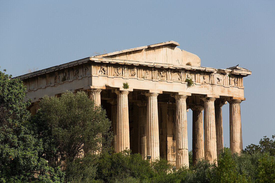 Tempel des Hephaistos, antike Agora, Athen, Griechenland, Europa