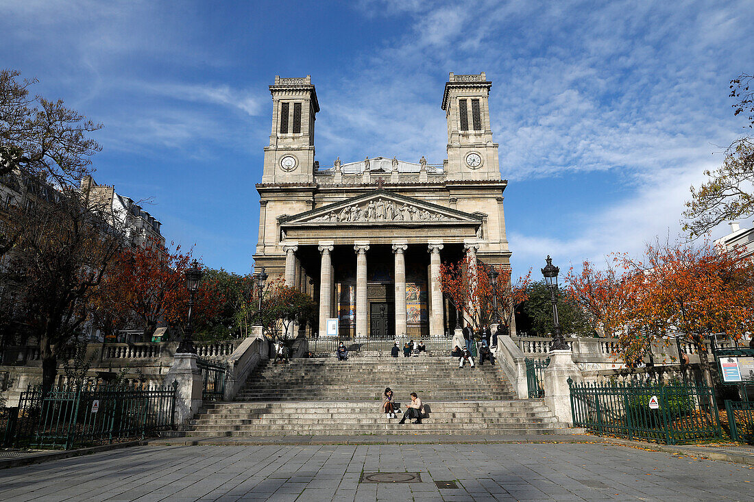 Saint Vincent de Paul Church, Paris, France, Europe