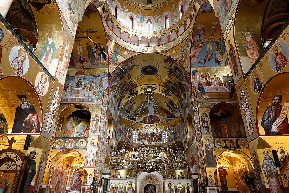 Resurrection Orthodox Cathedral, Podgorica, Montenegro, Europe
