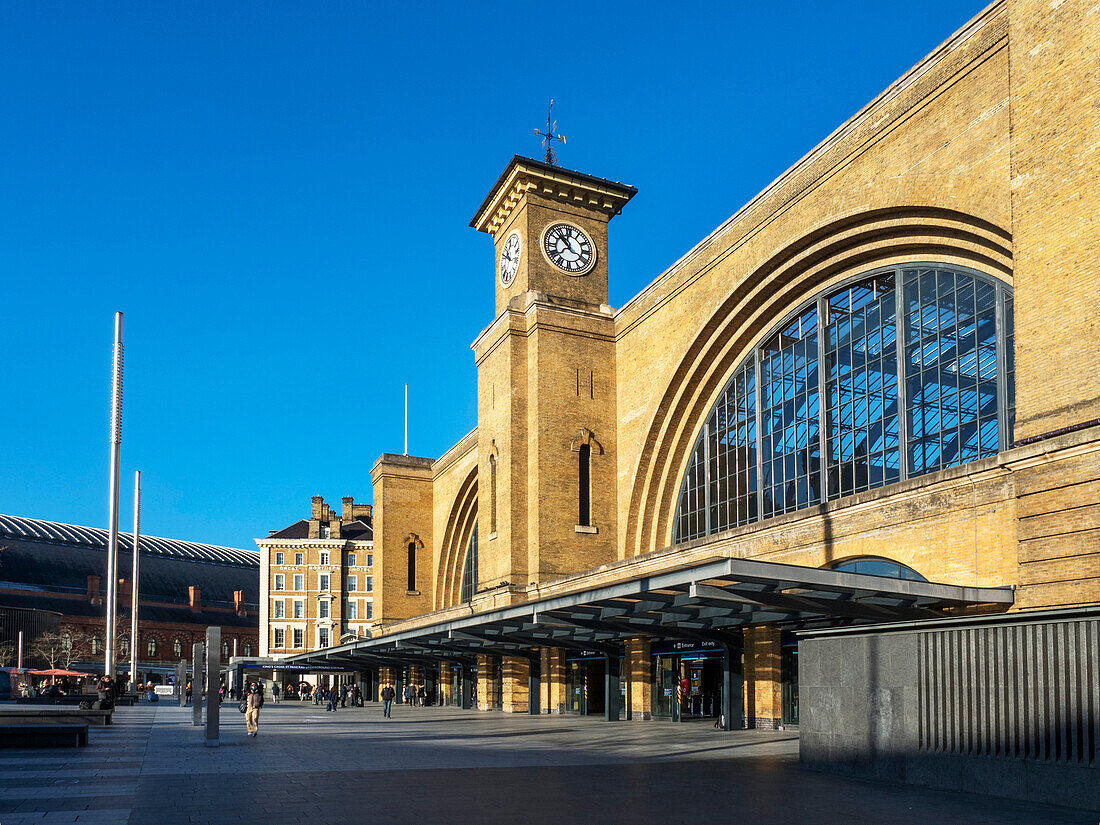 Bahnhof Kings Cross, London, England, Vereinigtes Königreich, Europa