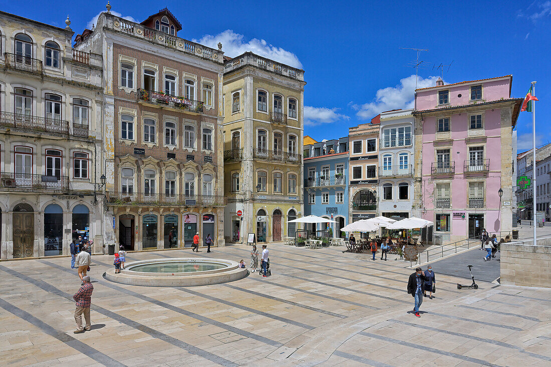 Platz Plaza de Maio, Coimbra, Beira, Portugal, Europa