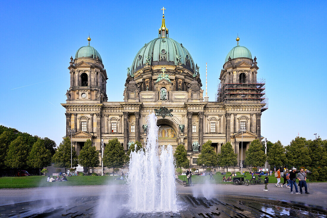 Berliner Dom, UNESCO-Weltkulturerbe, Museumsinsel, Unter den Linden, Berlin, Deutschland, Europa
