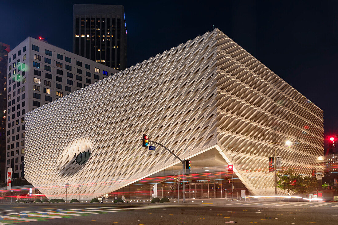 Das Broad Museum, Downtown, Los Angeles, Kalifornien, Vereinigte Staaten von Amerika, Nordamerika