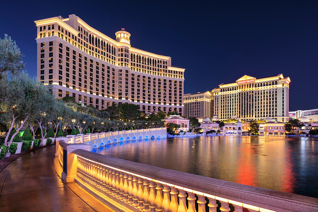 Hotel Bellagio, Las Vegas Strip, Las Vegas, Nevada, United States of America, North America