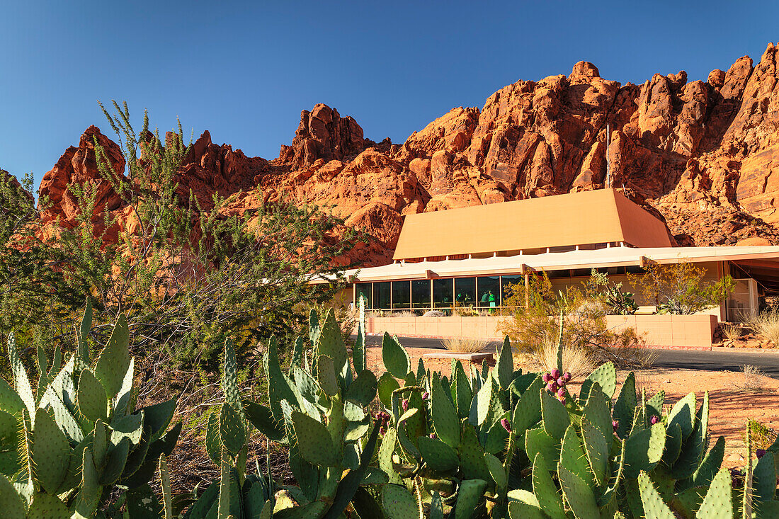 Besucherzentrum, Valley of Fire State Park, Nevada, Vereinigte Staaten von Amerika, Nordamerika