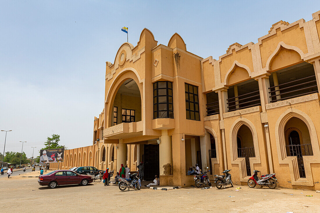 Emir's palace, Bauchi, eastern Nigeria, West Africa, Africa