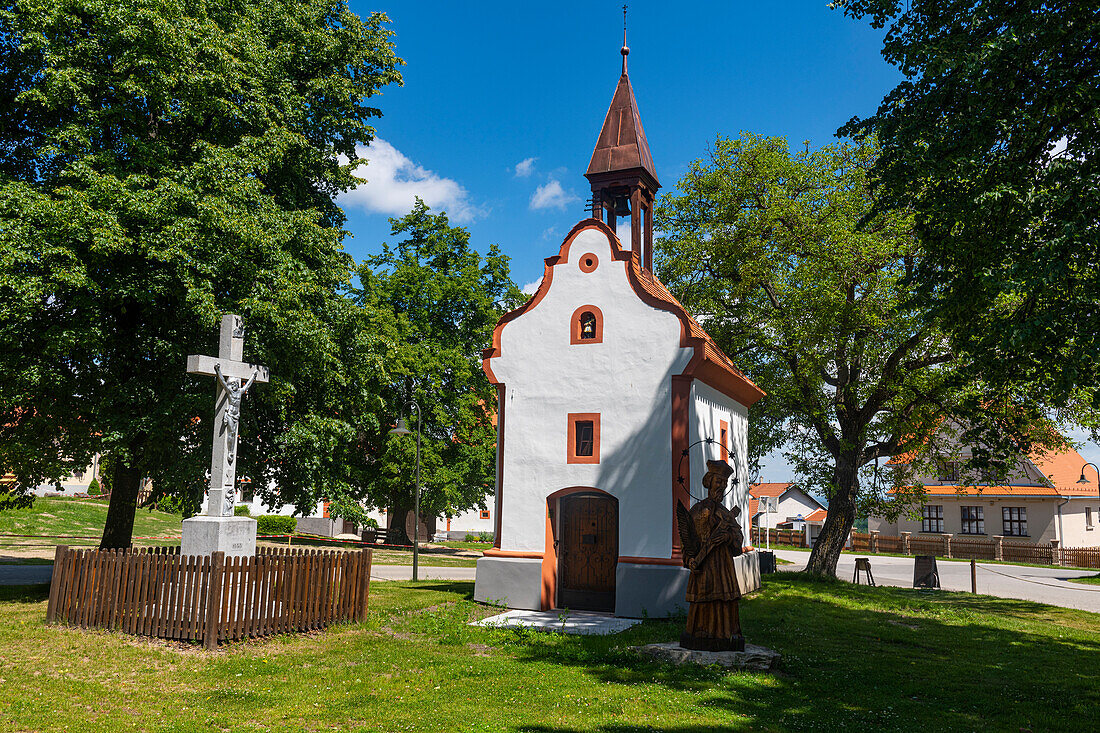 Das historische Dorf Holasovice, UNESCO-Weltkulturerbe, Südböhmen, Tschechische Republik, Europa