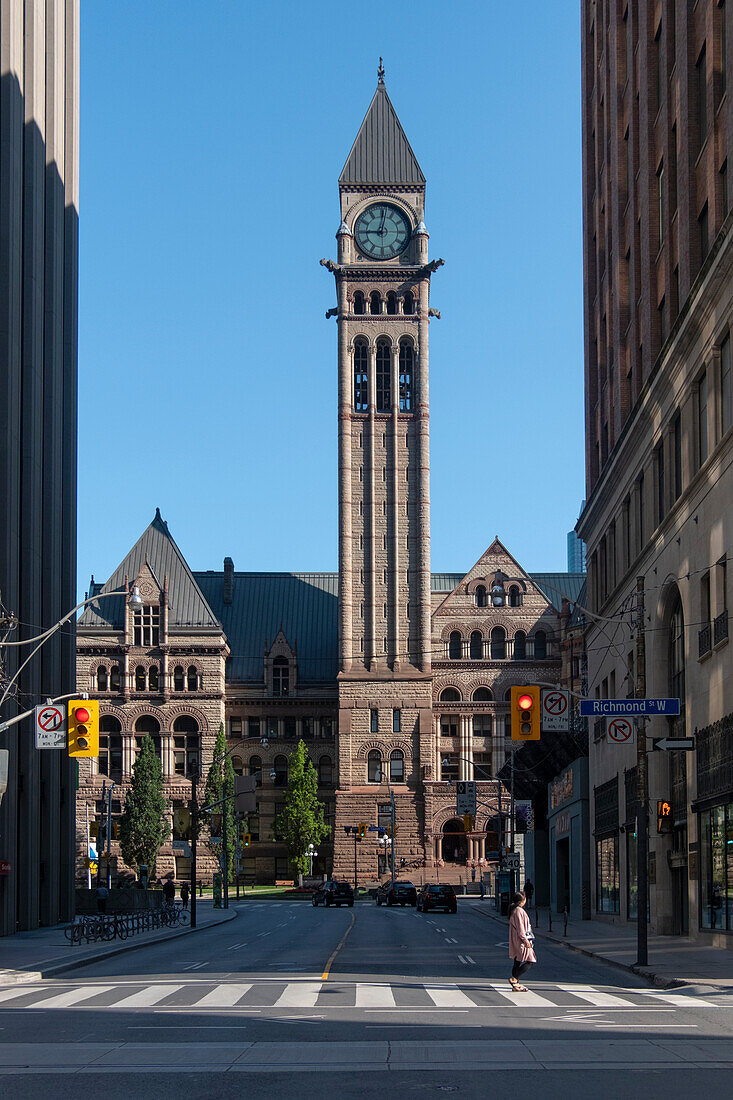 Altes Rathaus, Queen Street West, Toronto, Ontario, Kanada, Nordamerika