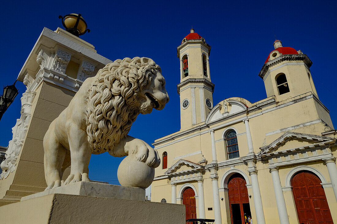 Die Catedral de la Purisima Concepcion, Cienfuegos, UNESCO-Weltkulturerbe, Kuba, Karibik, Mittelamerika