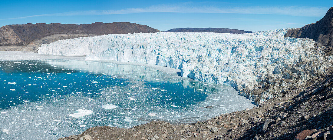 Eqip-Sermia-Gletscher im dänischen Überseegebiet Grönland.