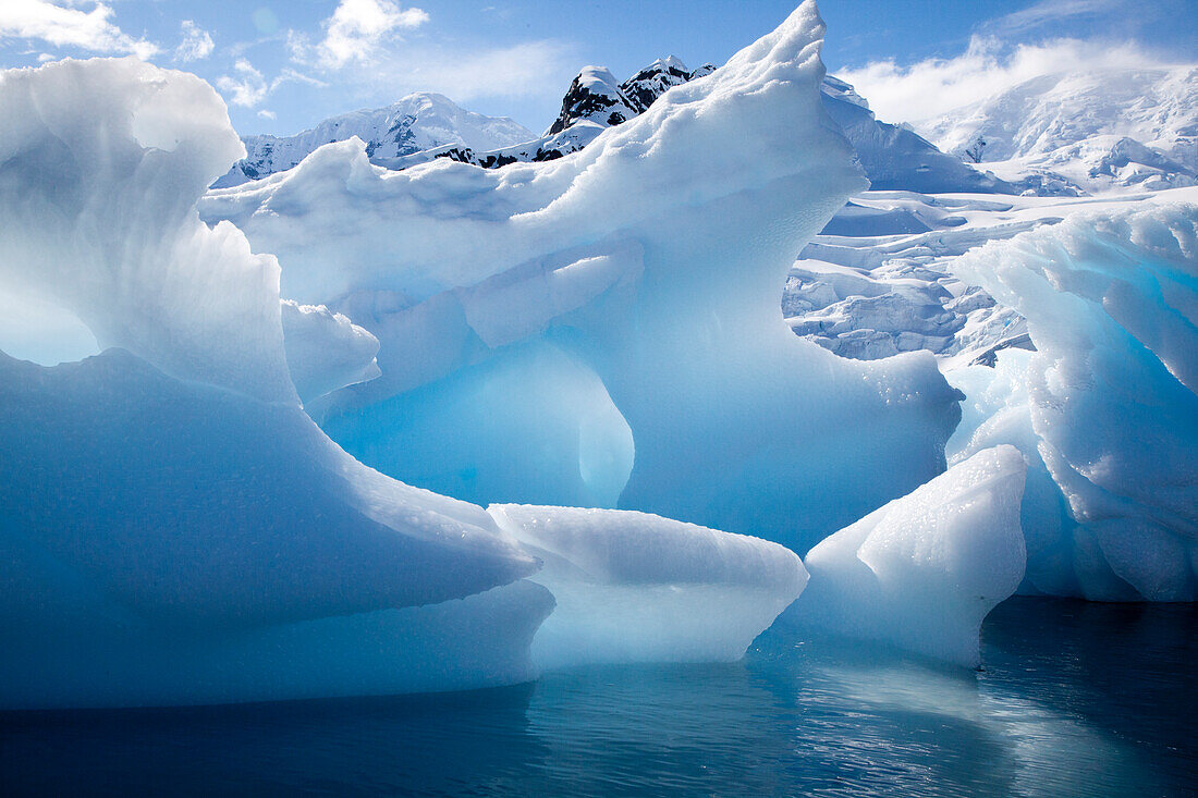 Antarctica, Paradise Bay, Iceberg