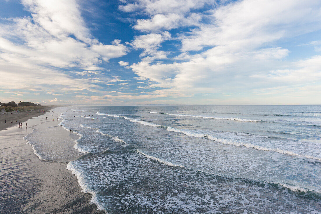 Neuseeland, Südinsel, Christchurch-New Brighton, New Brighton Beach