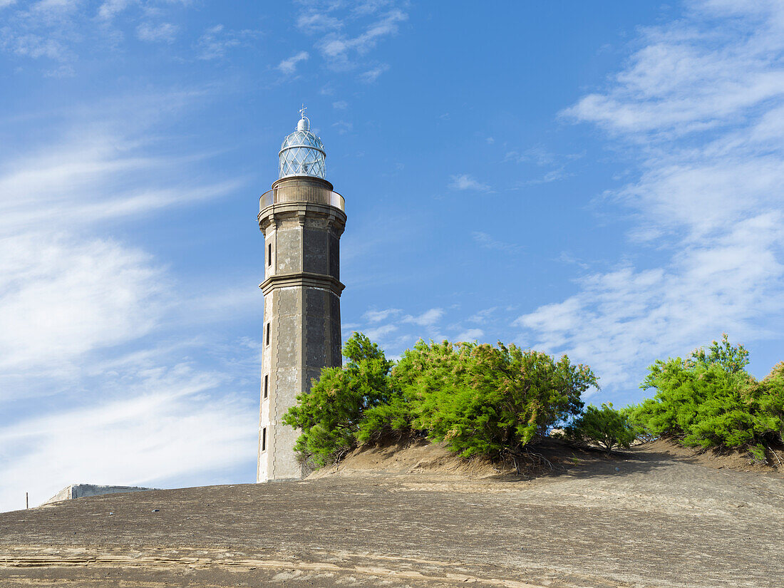 Naturschutzgebiet Vulcao dos Capelinhos. Die Insel Faial, eine Insel der Azoren im Atlantischen Ozean. Die Azoren sind eine autonome Region von Portugal.