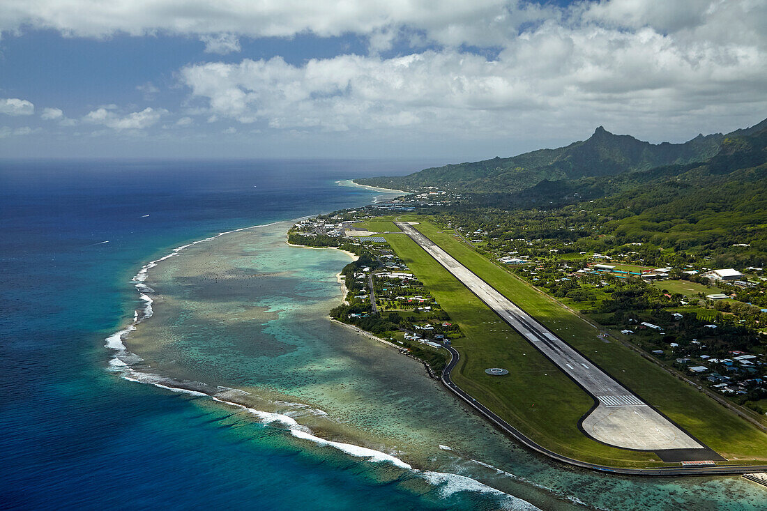 Internationaler Flughafen Rarotonga, Avarua, Rarotonga, Cookinseln, Südpazifik