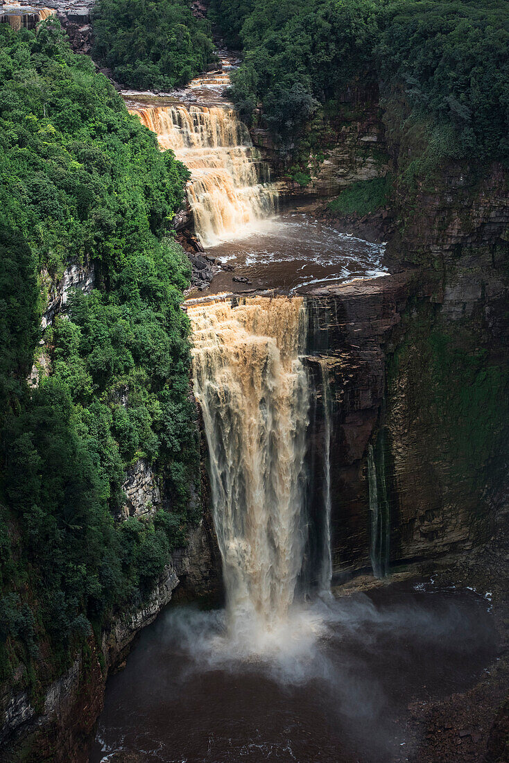 Sakaika Falls, Ekereku River, Cuyuni-Mazaruni Region, Guyana, South America
