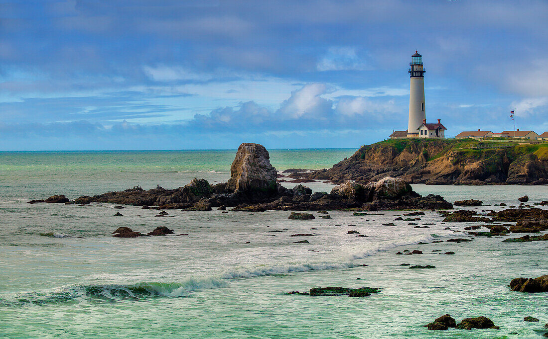 Pigeon Point Leuchtturm, Big Sur, Kalifornien, USA