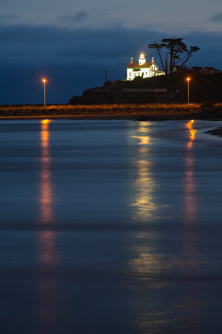 CA, Crescent City, Battery Point Lighthouse