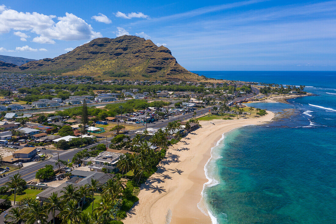 Maili Beach Park, Waianae, Leeward, … – License image – 71412720 lookphotos