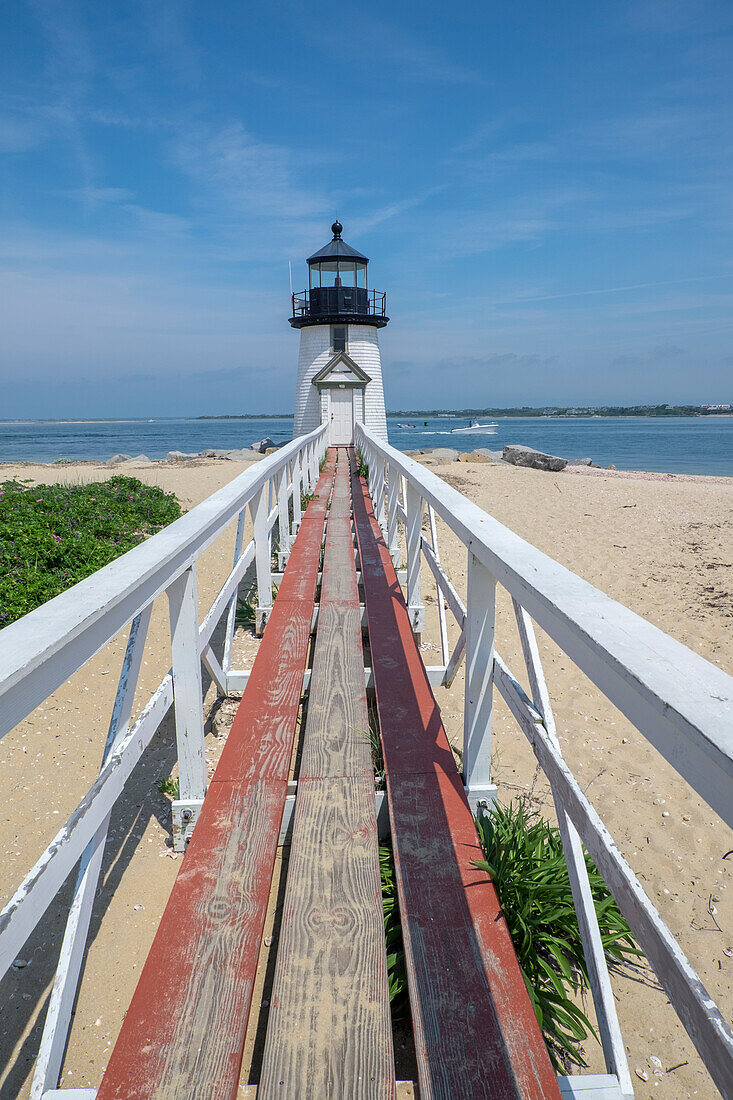 Brant-Leuchtturm, Nantucket Harbor, Nantucket, Massachusetts, USA