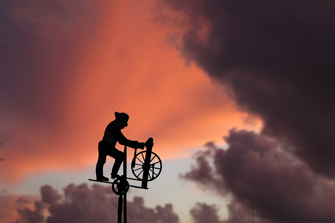 Wind vane in Lecce, Salento, Puglia, Italy