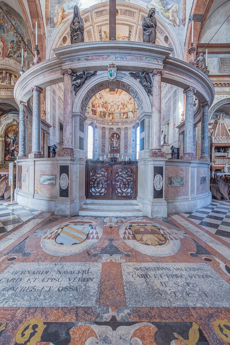 Italien, Verona. Kathedrale von Verona, erbaut im 12. Jahrhundert