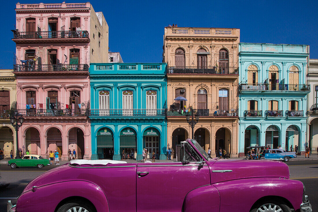 Kuba, Havanna. Städtische Szene