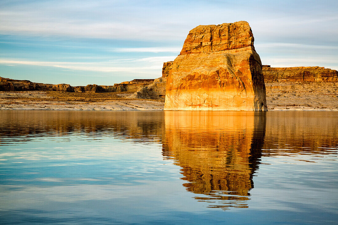 USA, Arizona, Page, Lone Rock am Lake Powell