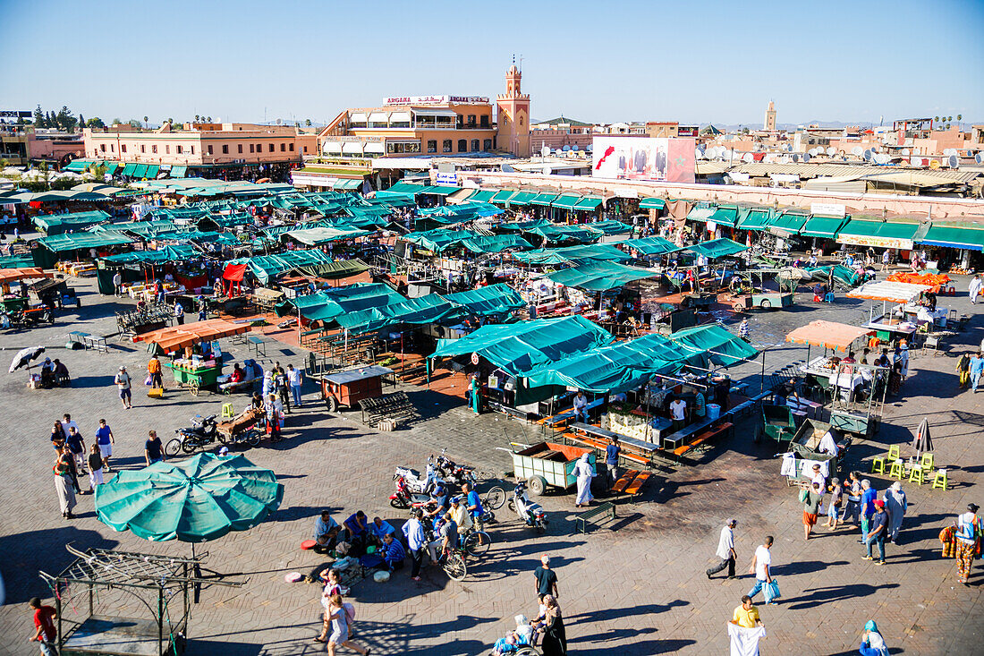 Djemaa el Fna - Platz der Gehängten, Marrakesh, Marokko