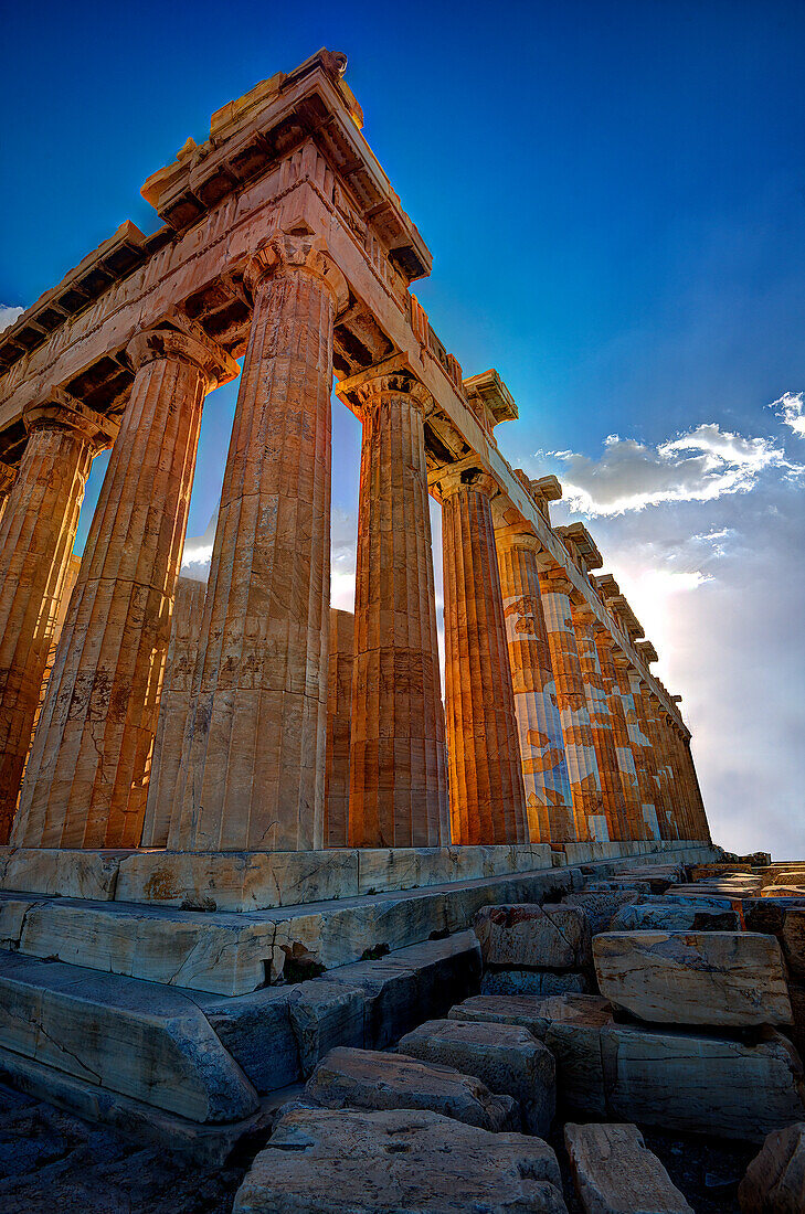 Parthenon auf der Akropolis in Athen, Griechenland