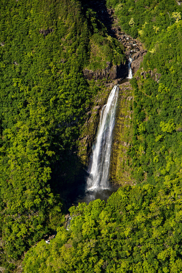 Waterfall, Molokai, Hawaii
