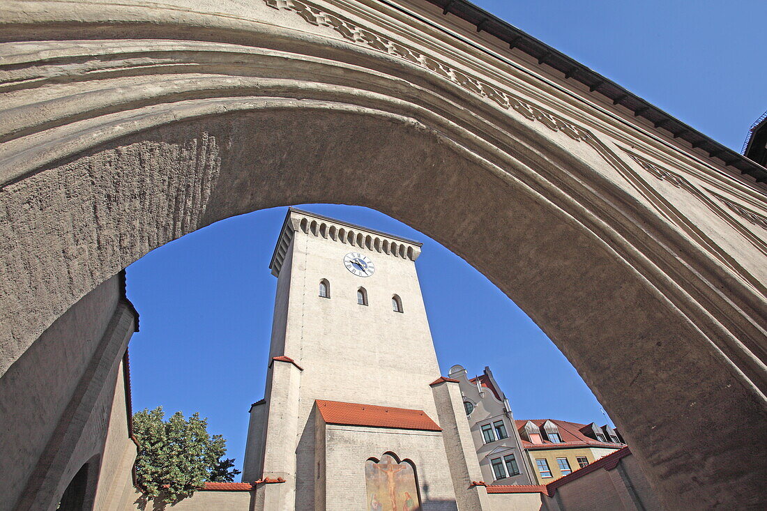 Isartor, Munich, Upper Bavaria, Bavaria, Germany