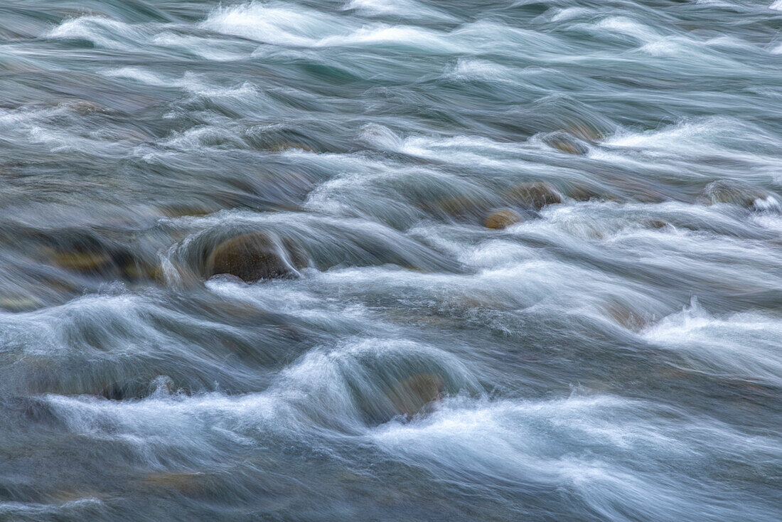 USA, Washington State, Olympic National Park. Elwha River rapids scenic.