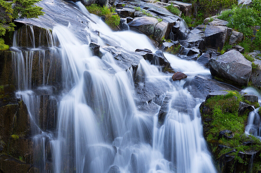 WA, Mount-Rainier-Nationalpark, Myrtle-Fälle