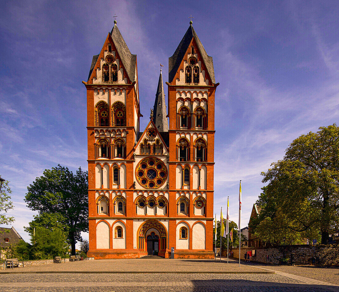 Cathedral on Domplatz in Limburg, Limburg an der Lahn, Hesse, Germany