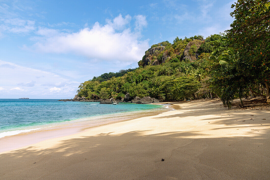 Praia Banana auf der Insel Príncipe in Westafrika, Sao Tomé e Príncipe