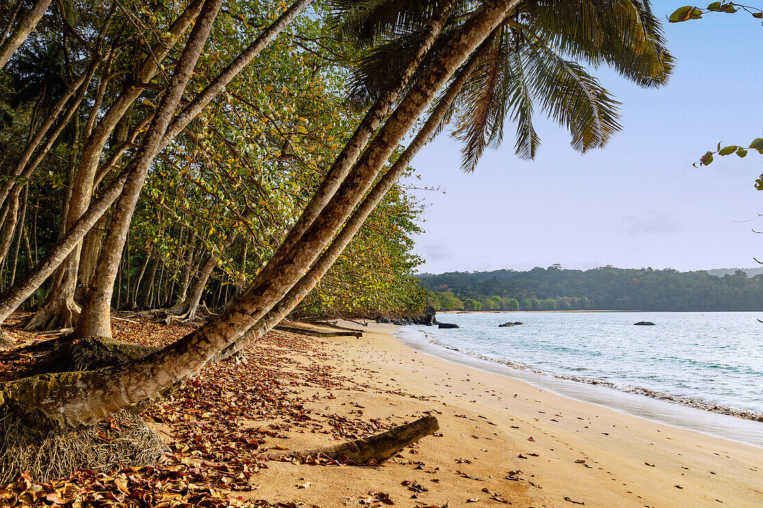 Praia Cajú auf der Insel Príncipe in Westafrika, Sao Tomé e Príncipe