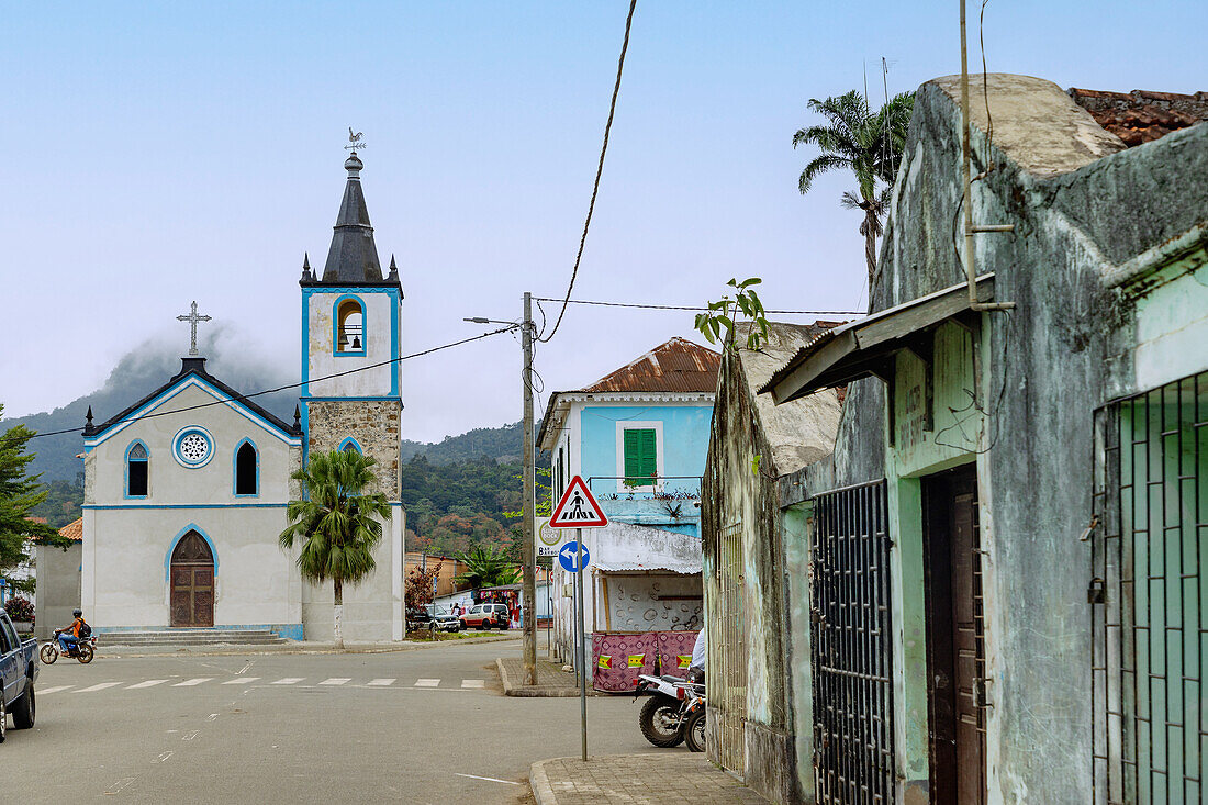 Church of Nossa Senhora da Conceição in Santo António on the island of Príncipe in West Africa