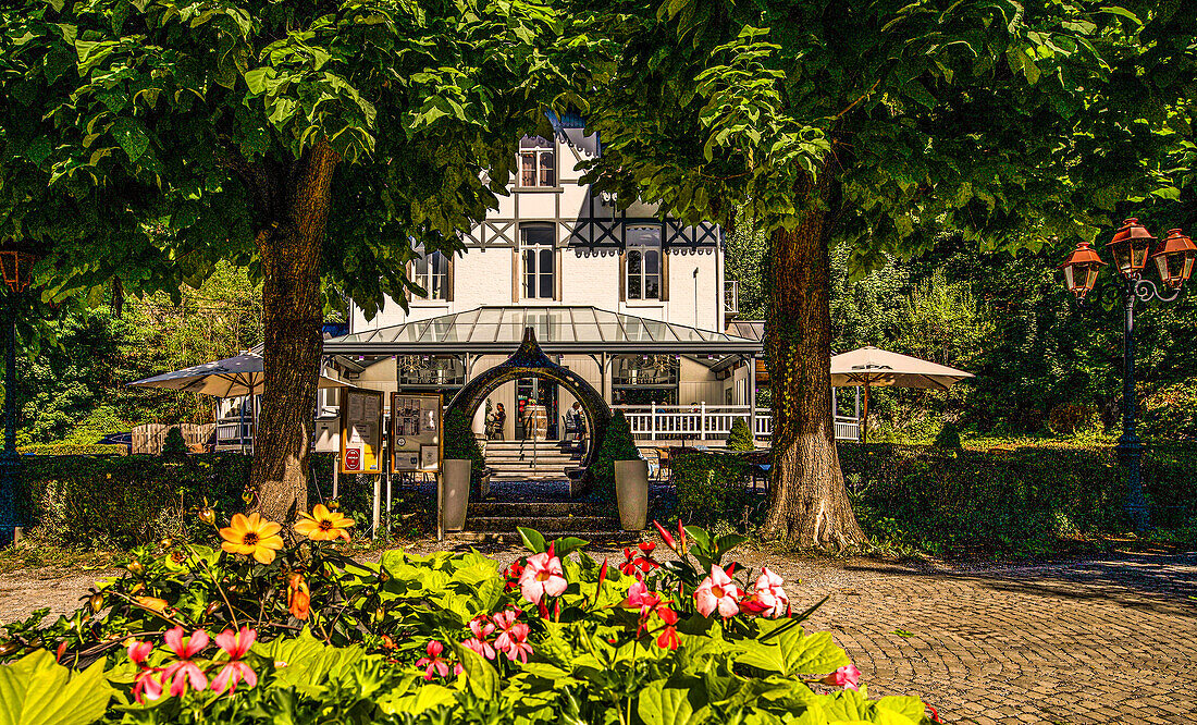 La Tonnellerie Hotel and Restaurant in the Parc de Sept Heures, Spa, Liege Province, Belgium