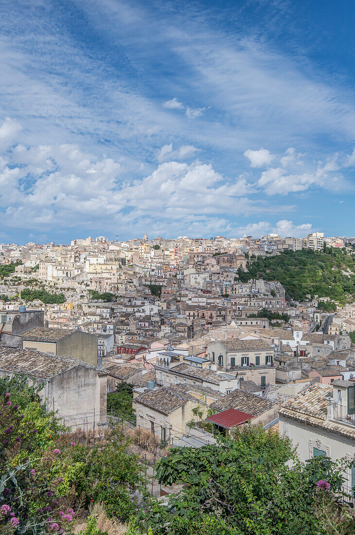 Europa, Italien, Sizilien, Ragusa, Blick auf die Oberstadt von Ragusa