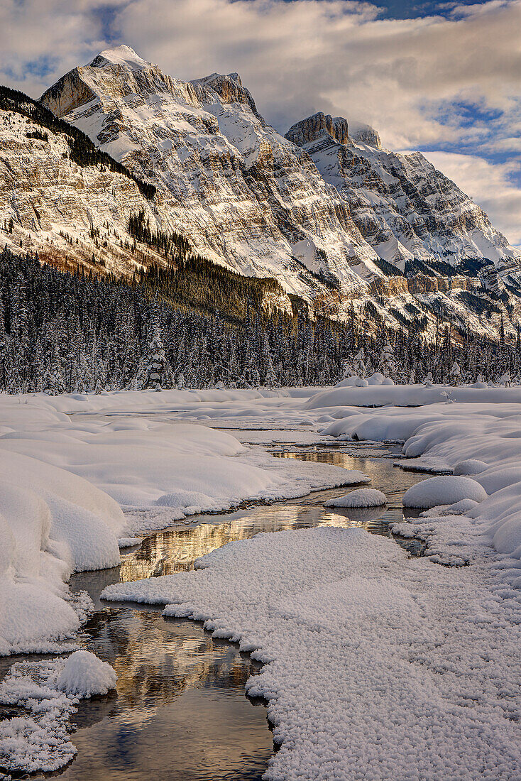 Winter in Jasper National Park, Alberta, Canada