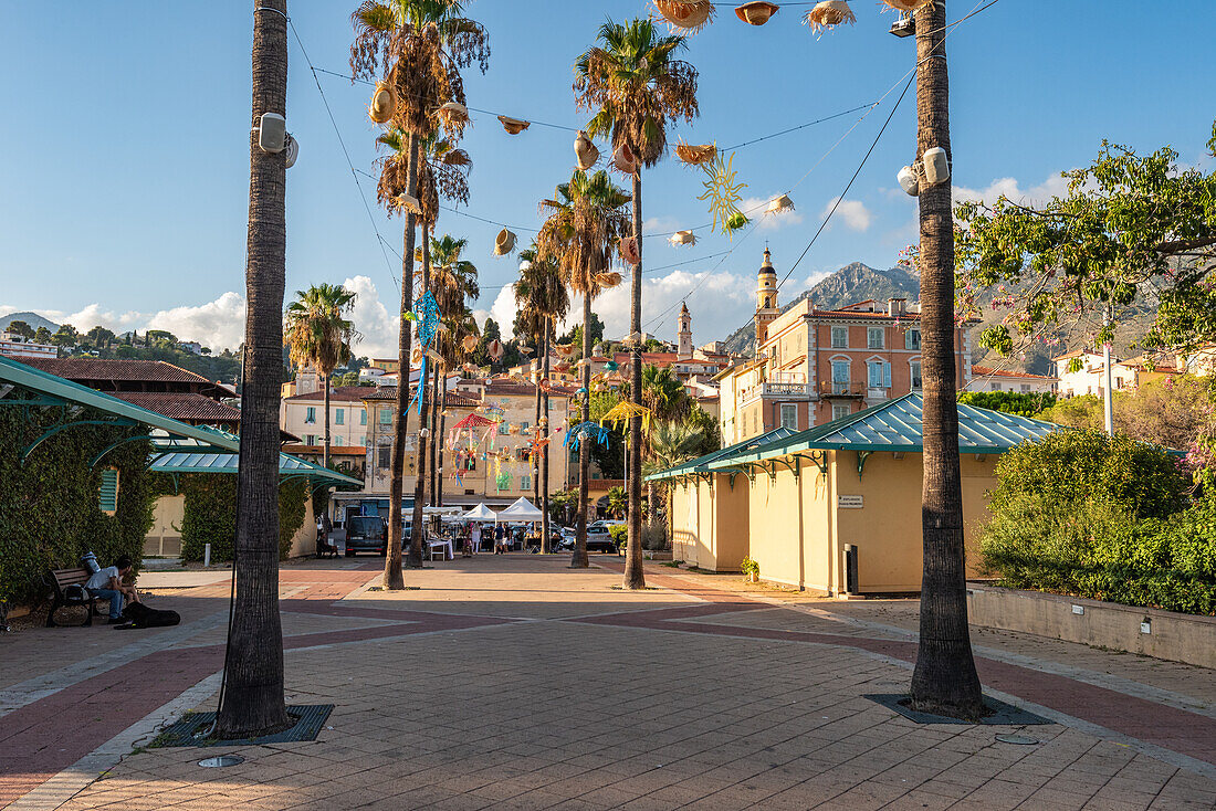 Menton in Provence, France