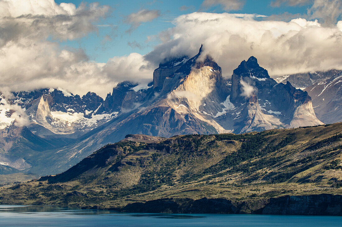 Paine Massiv, Nationalpark Torres del Paine, Chile, Patagonien