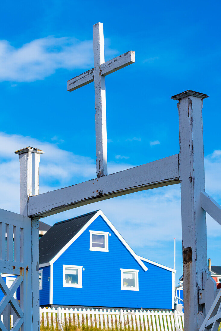 Entrance to the cemetery, Nuuk, Greenland