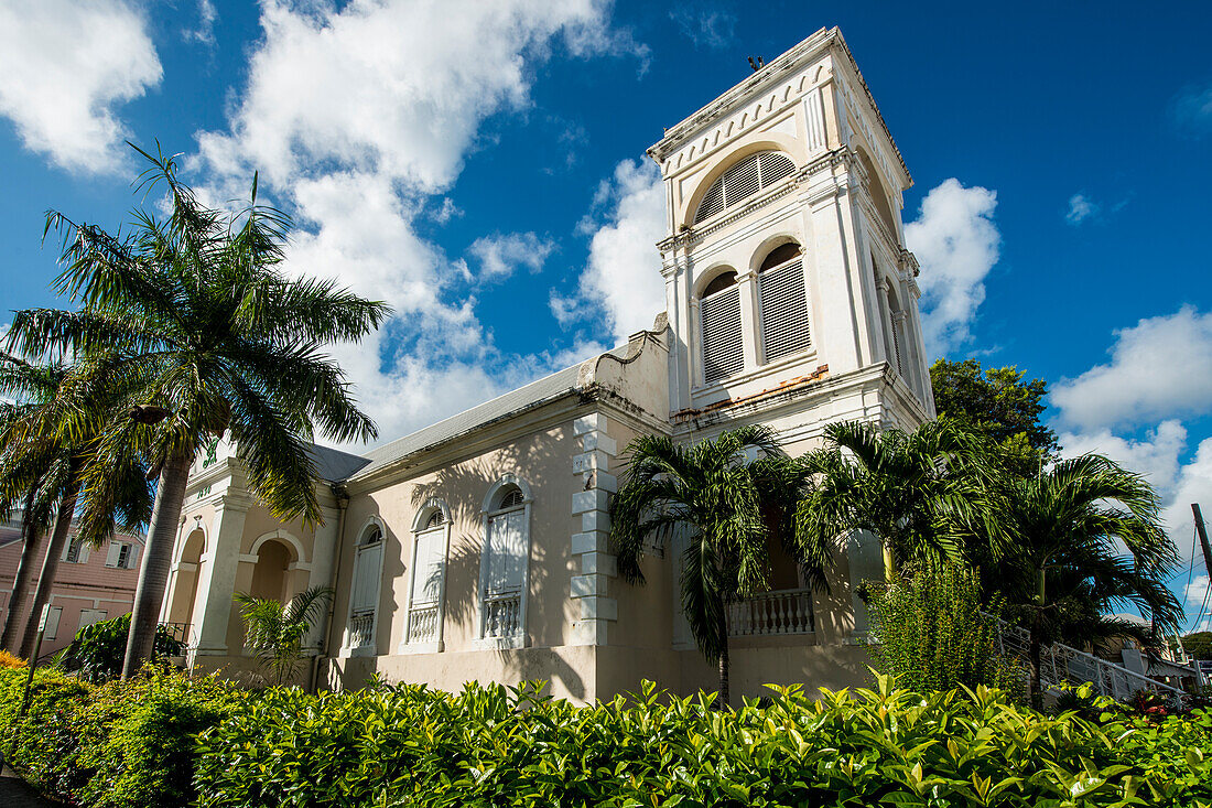 Lord of Saboath, historische lutherische Kirche, Christiansted, St. Croix, Amerikanische Jungferninseln.